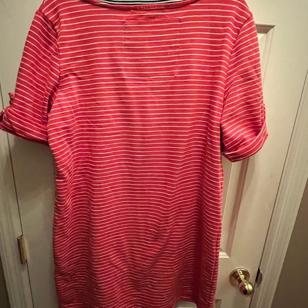 Tommy Hilfiger Striped T-Shirt Dress | XL | Casual Short Sleeve - Picture 3 of 16